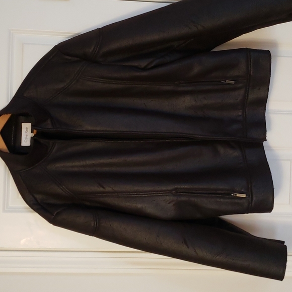 Calvin Klein Other - Calvin Klein Faux Leather Jacket
